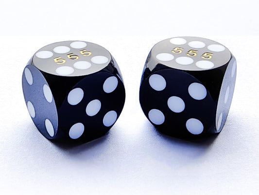 Backgammon precision dice